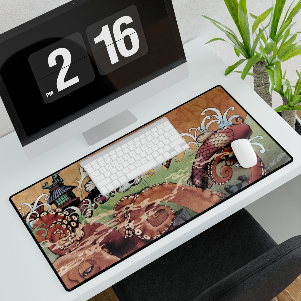 Japanese Art Gaming Mousepad – Smooth Precision Surface