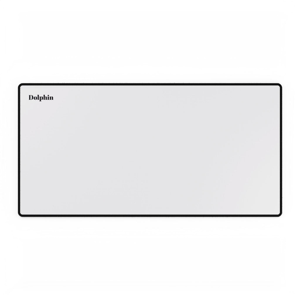 White Gaming Mousepad – Smooth Precision Surface