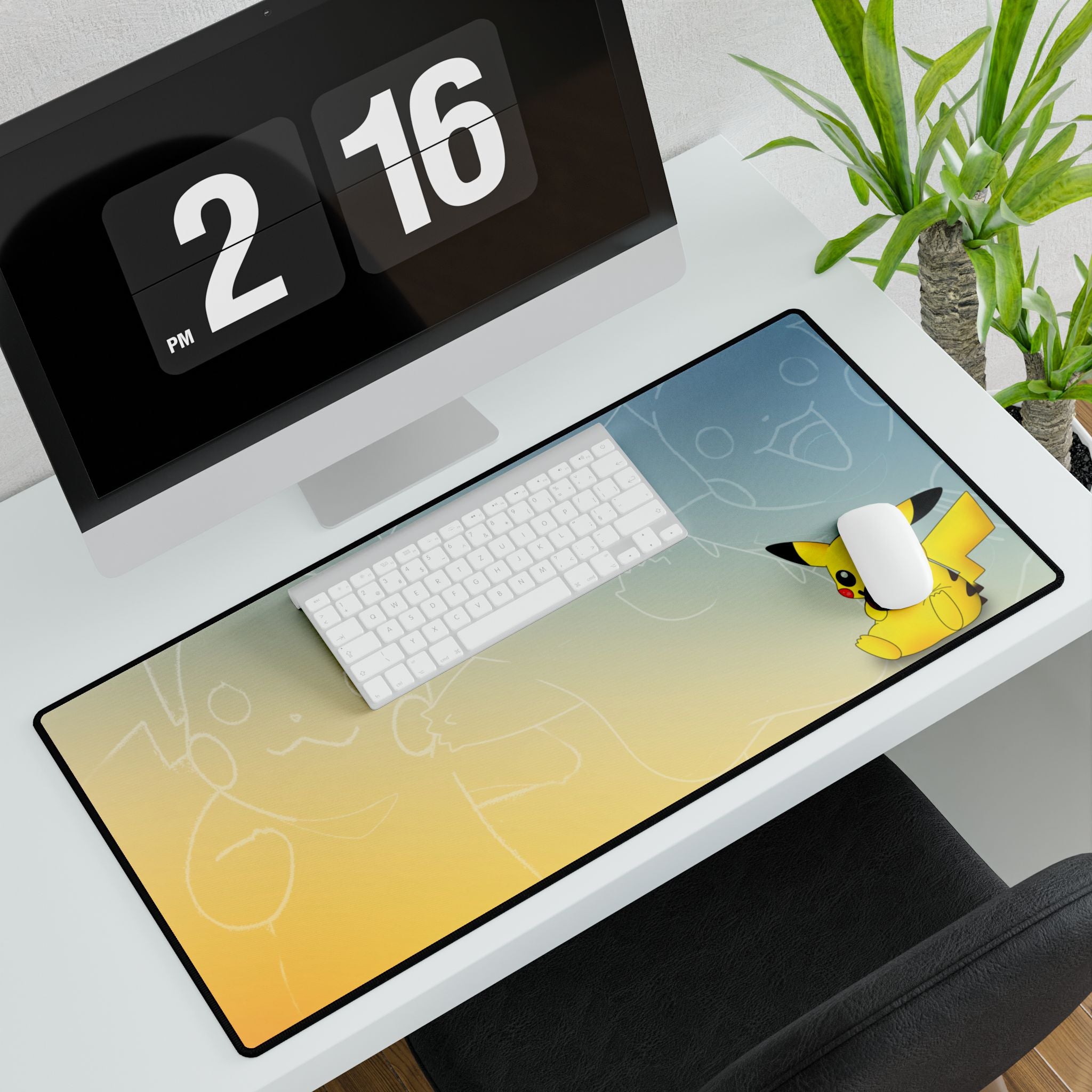 Pikachu Gaming Mousepad – Smooth Precision Surface