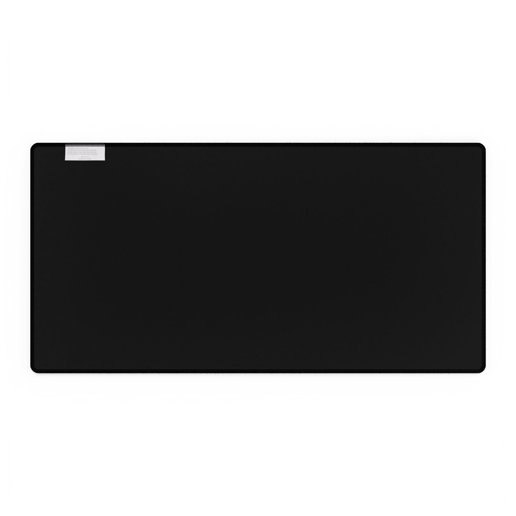 Black Gaming Mousepad – Smooth Precision Surface